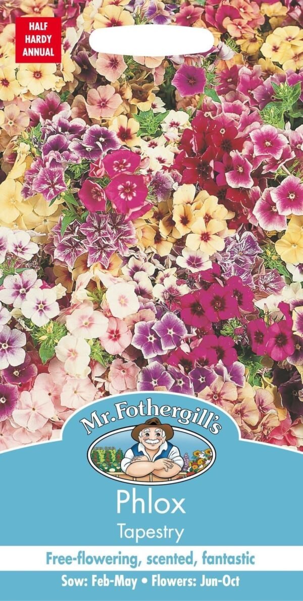 Mr Fothergills Phlox Tapestry 175 Seeds