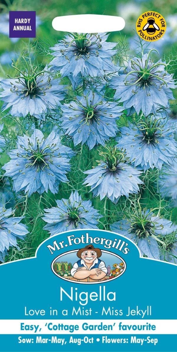Nigella damascena Miss Jekyll Seeds