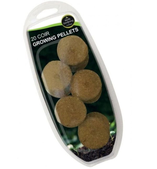 20 Coir Growing Pellets - Garland W0320