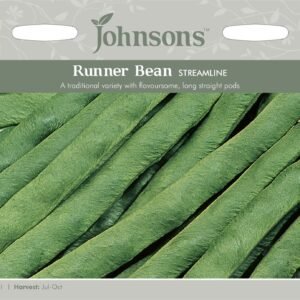 Johnsons Runner Bean Streamline 50 Seeds