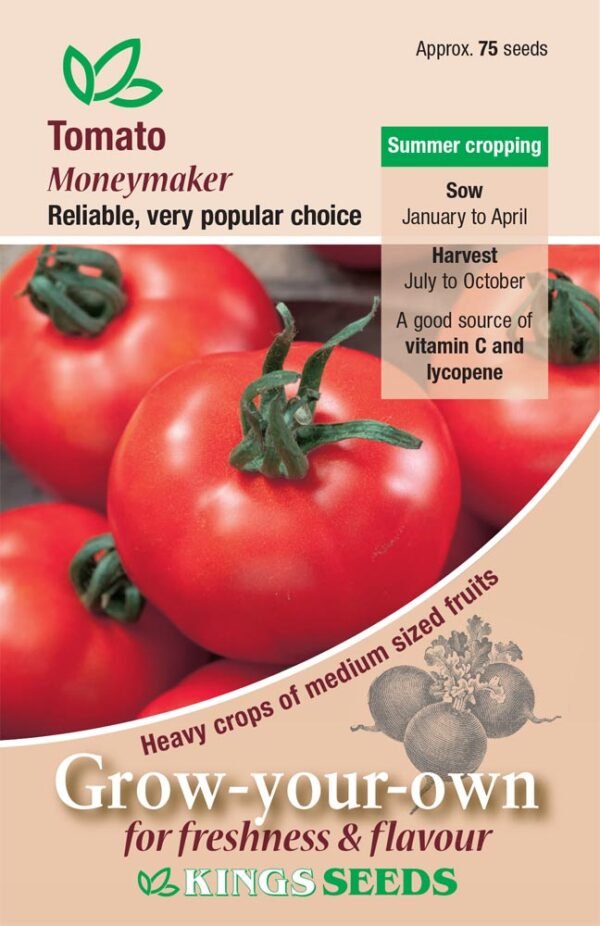 Kings Seeds Tomato Moneymaker 75 Seeds