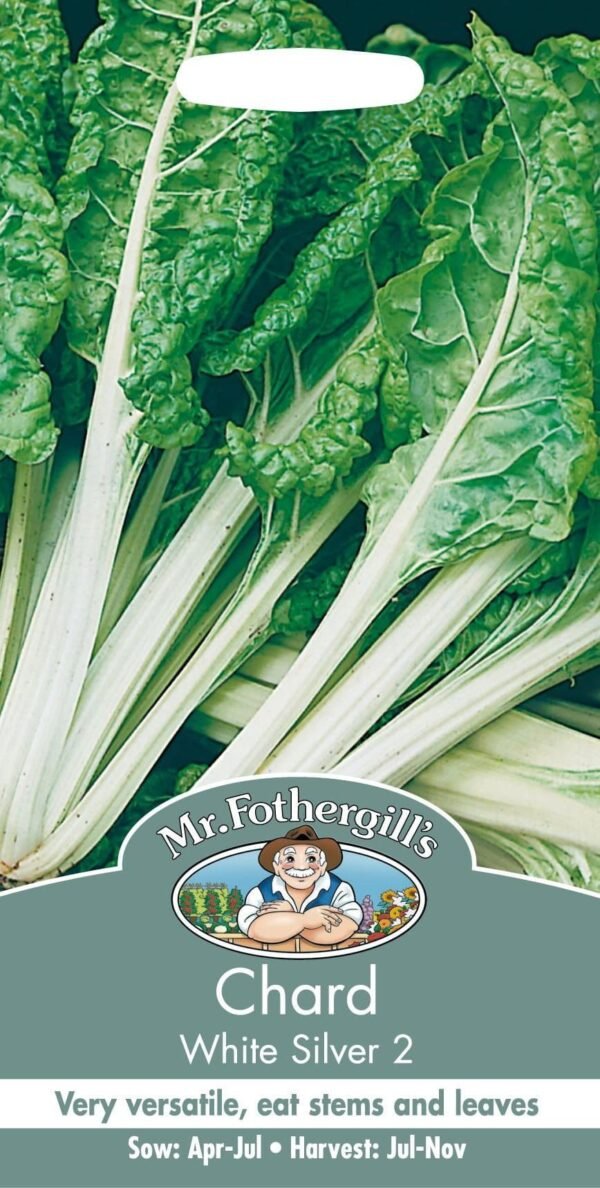 Mr Fothergills Chard White Silver 2 350 Seeds