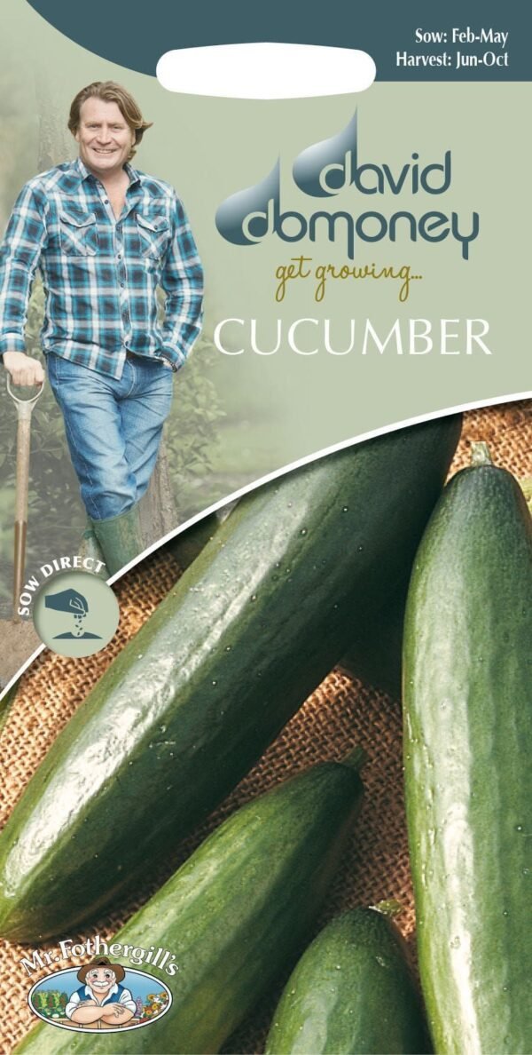 Mr Fothergills - David Domoney - Vegetable - Cucumber - La Diva - 10 Seeds