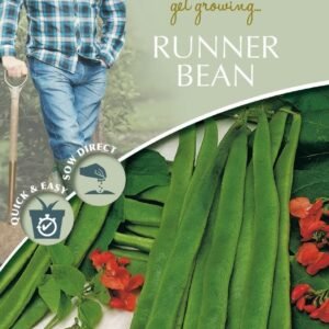 Mr Fothergills - David Domoney - Vegetable - Runner Bean - Galaxy - 15 Seeds