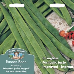 Mr Fothergills Runner Bean Armstrong 45 Seeds