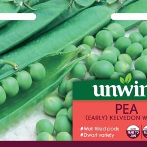 Unwins Pea (Early) Kelvedon Wonder- 300 Seeds