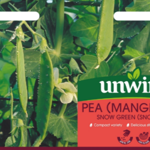Unwins Pea (Mangetout) Snow Green (snow pea) 100 Seeds